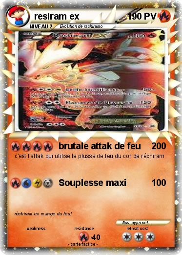 Pokemon resiram ex