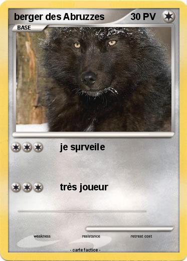 Pokemon berger des Abruzzes