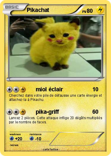 Pokemon Pikachat