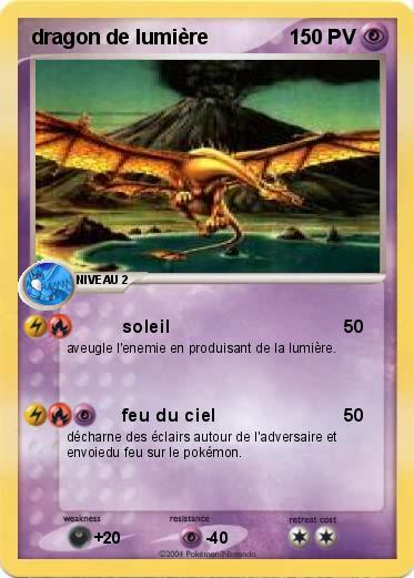 Pokemon dragon de lumière