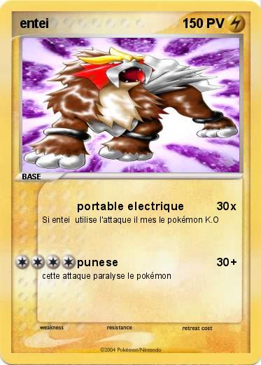Pokemon entei 