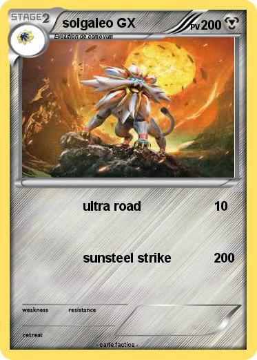 Pokemon solgaleo GX