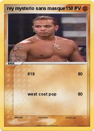 Pokemon rey mysterio sans masque