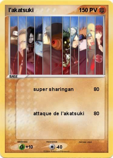Pokemon l'akatsuki