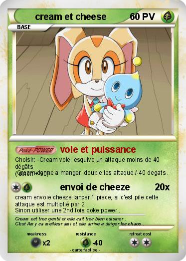 Pokemon cream et cheese