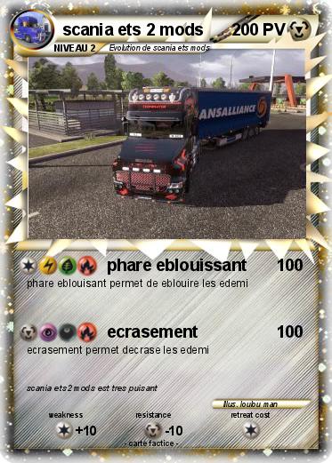 Pokemon scania ets 2 mods