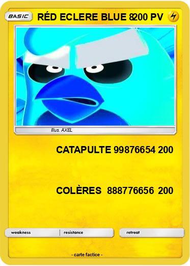 Pokemon RÉD ECLERE BLUE 8