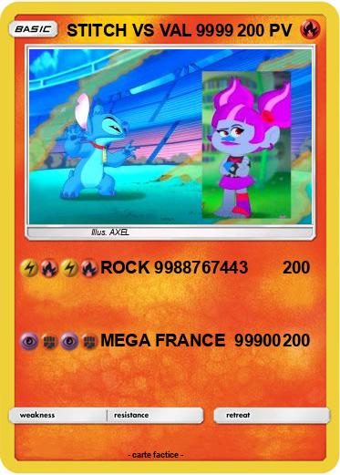 Pokemon STITCH VS VAL 9999