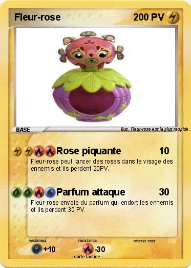 Pokemon Fleur-rose
