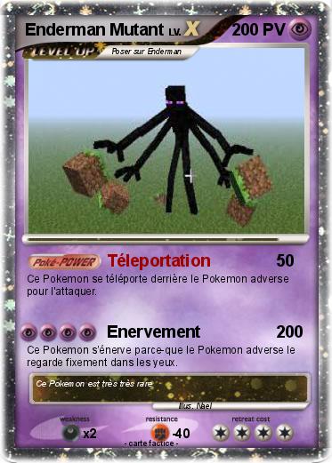 Pokemon Enderman Mutant