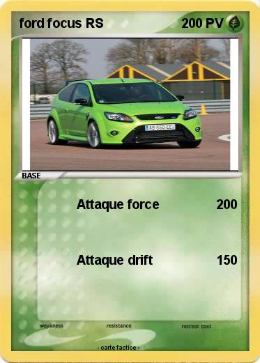 Pokemon ford focus RS