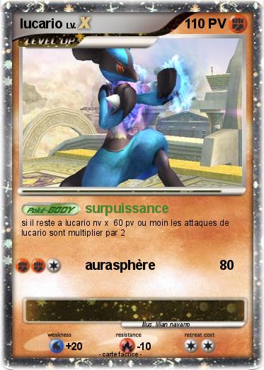 Pokemon lucario