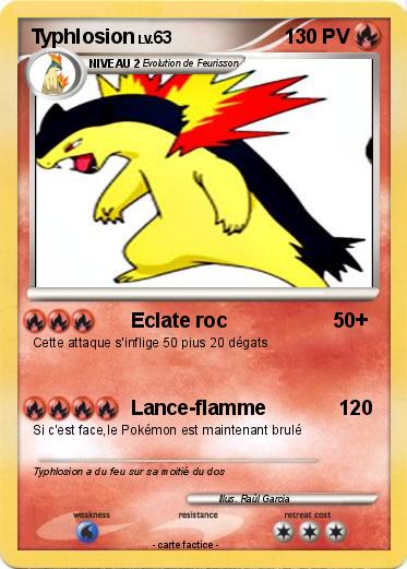 Pokemon Typhlosion