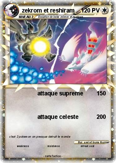 Pokemon zekrom et reshiram