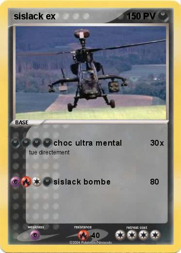 Pokemon sislack ex