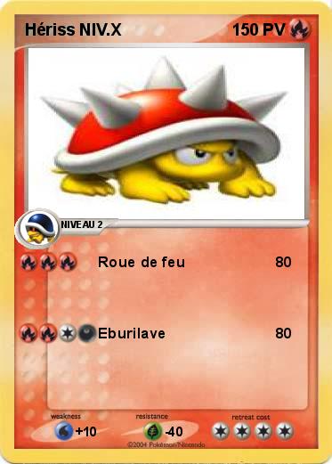 Pokemon Hériss NIV.X