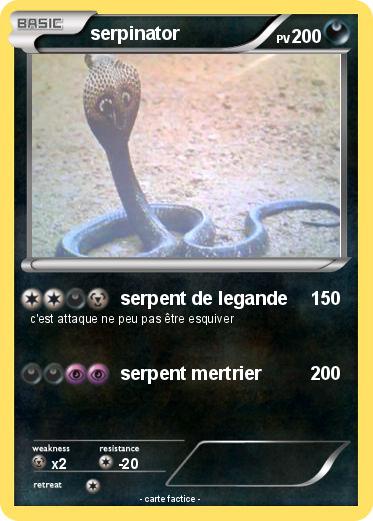 Pokemon serpinator