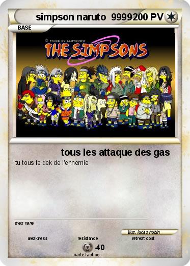 Pokemon simpson naruto  9999