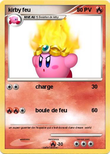 Pokemon kirby feu