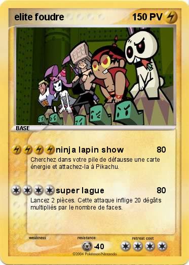 Pokemon elite foudre
