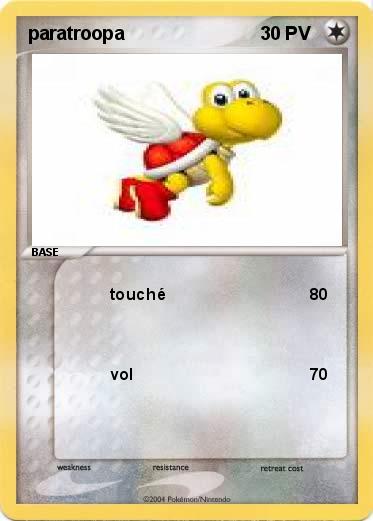 Pokemon paratroopa