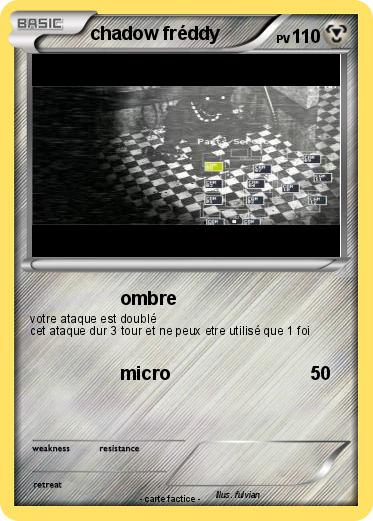 Pokemon chadow fréddy