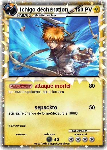 Pokemon Ichigo déchénation
