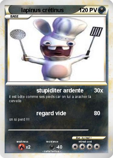 Pokemon lapinus crétinus