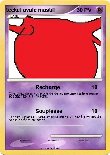Pokemon teckel avale mastiff