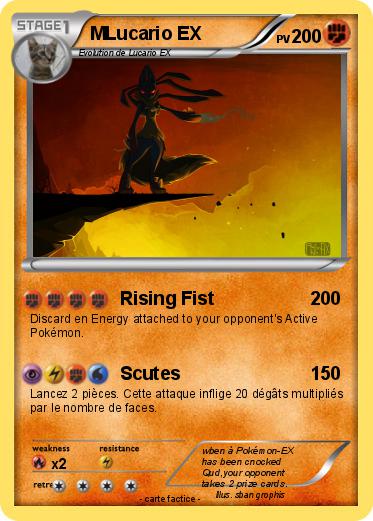 Pokemon MLucario EX