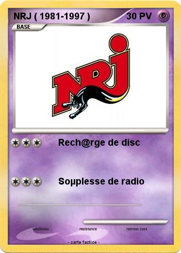Pokemon NRJ ( 1981-1997 )
