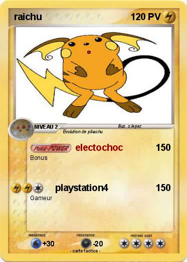 Pokemon raichu