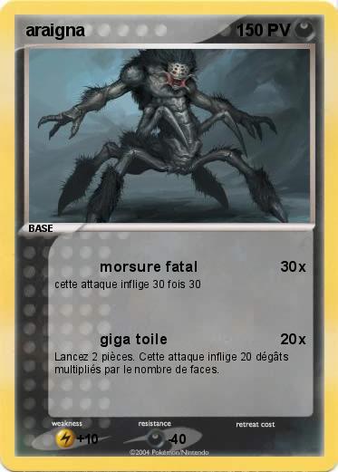 Pokemon araigna