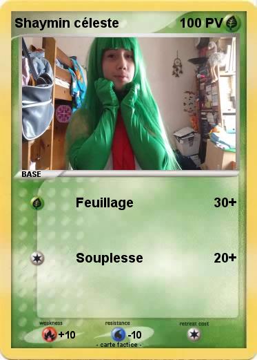 Pokemon Shaymin céleste
