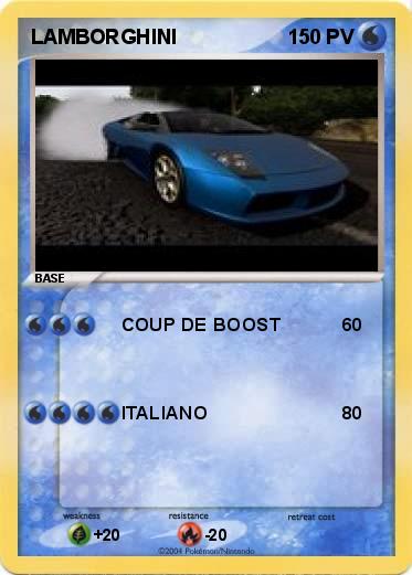 Pokemon LAMBORGHINI 