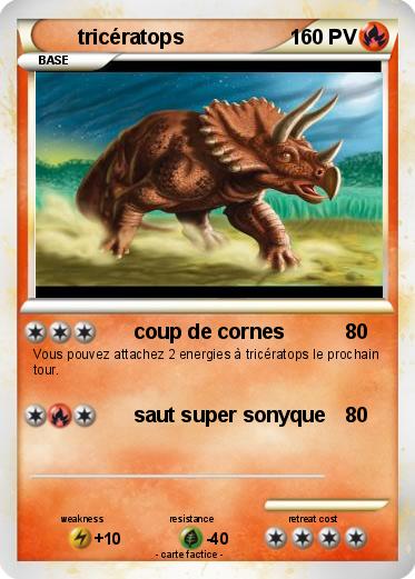 Pokemon tricératops