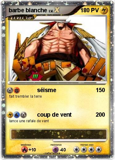 Pokemon barbe blanche