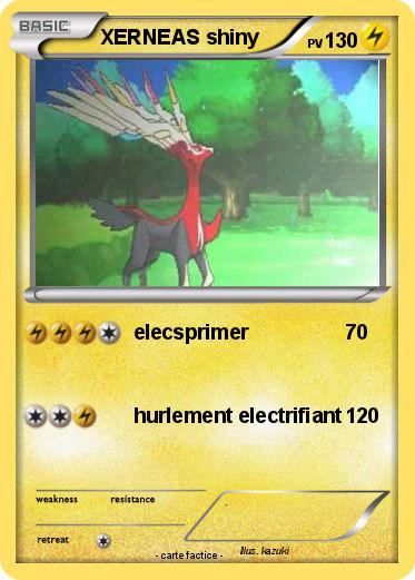 Pokemon XERNEAS shiny
