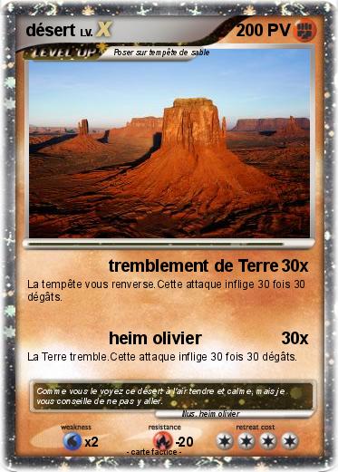 Pokemon désert