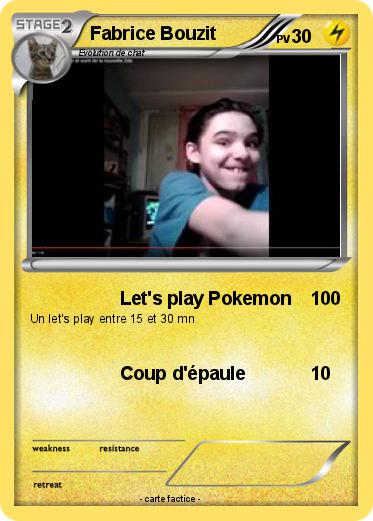 Pokemon Fabrice Bouzit