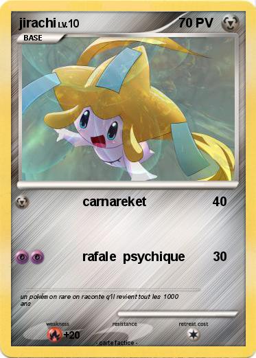 Pokemon jirachi