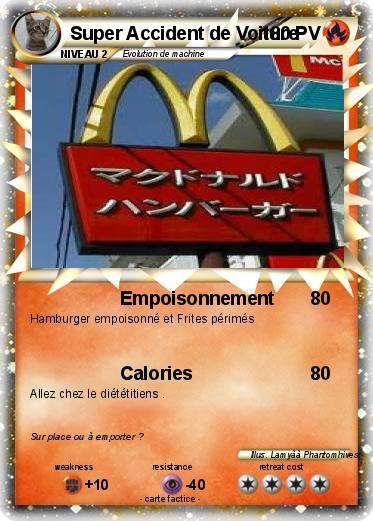 Pokemon Super Accident de Voiture