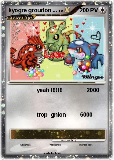 Pokemon kyogre groudon ...