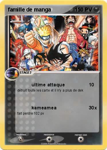 Pokemon famille de manga 