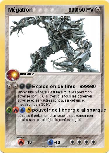 Pokemon Mégatron                        999