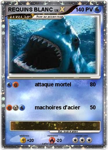 Pokemon REQUINS BLANC