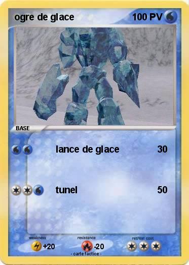 Pokemon ogre de glace