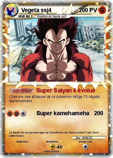 Pokemon Vegeta ssj4