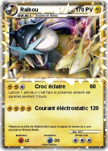 Pokemon Raikou