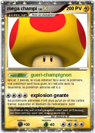 Pokemon mega champi
